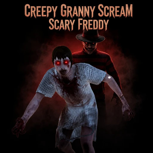 play Creepy Granny Scream: Scary Freddy game